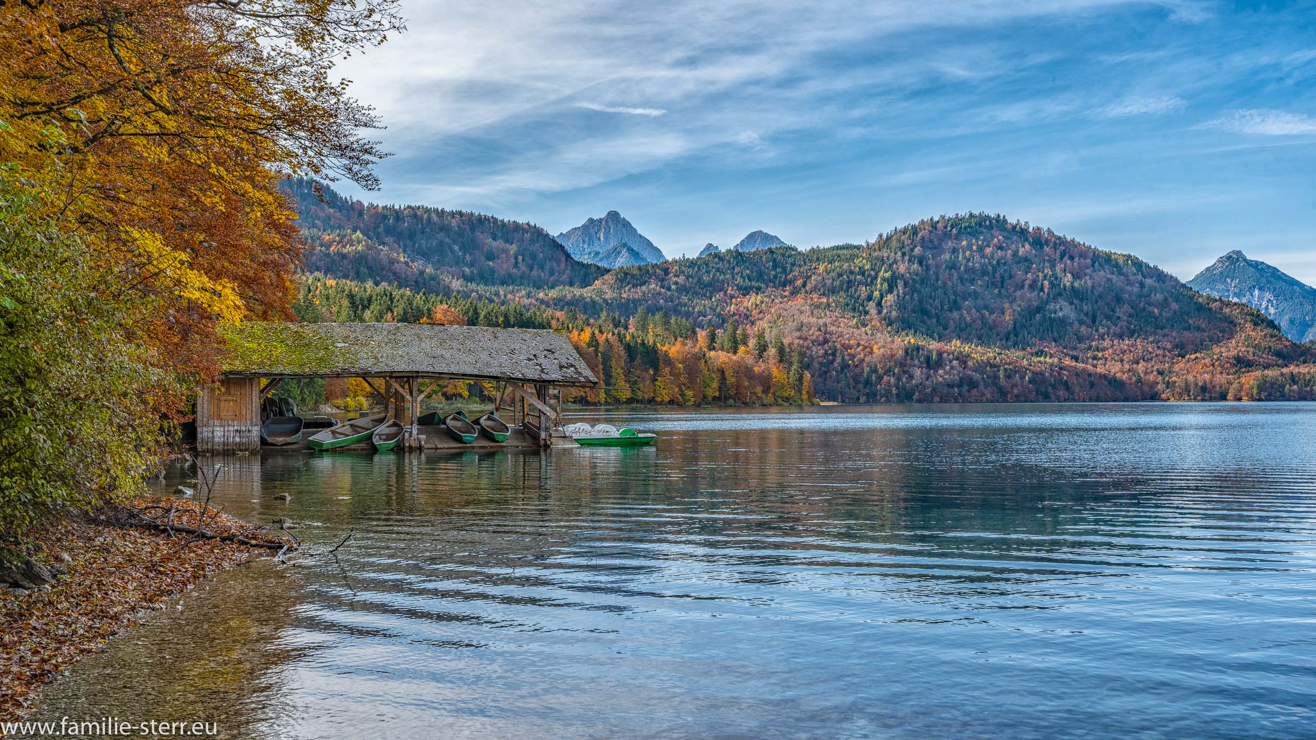 Alpsee im Herbst